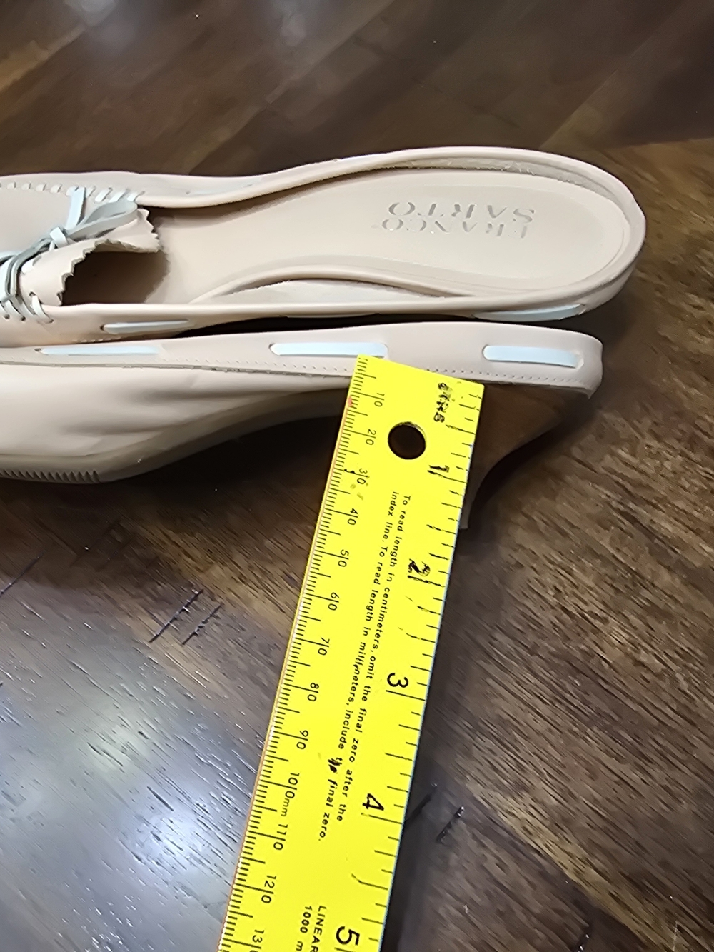 Franco Sarto Peach Slip-On Loafer with Bow Accent - Picture 3 of 9